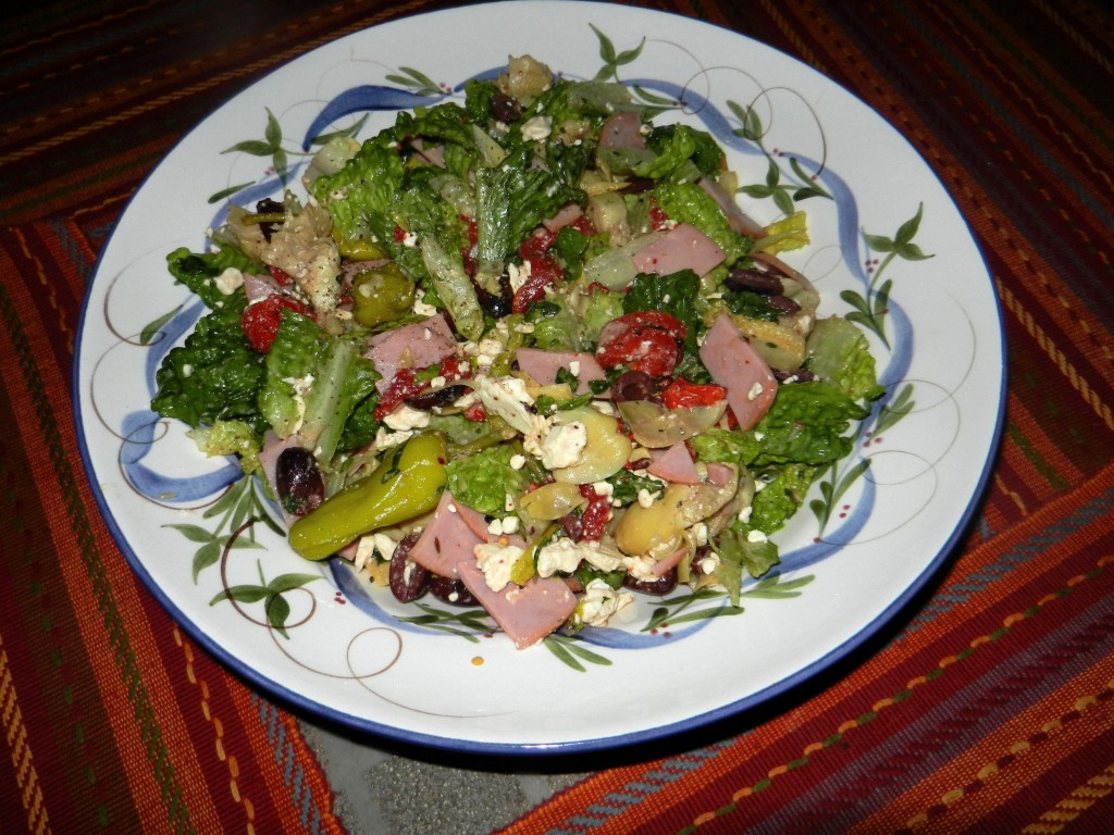easy anitpasto salad